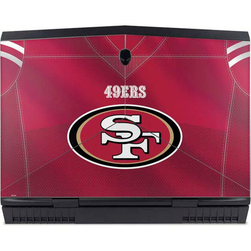 NFL San Francisco 49ers Team Jersey Dell Alienware Skin
